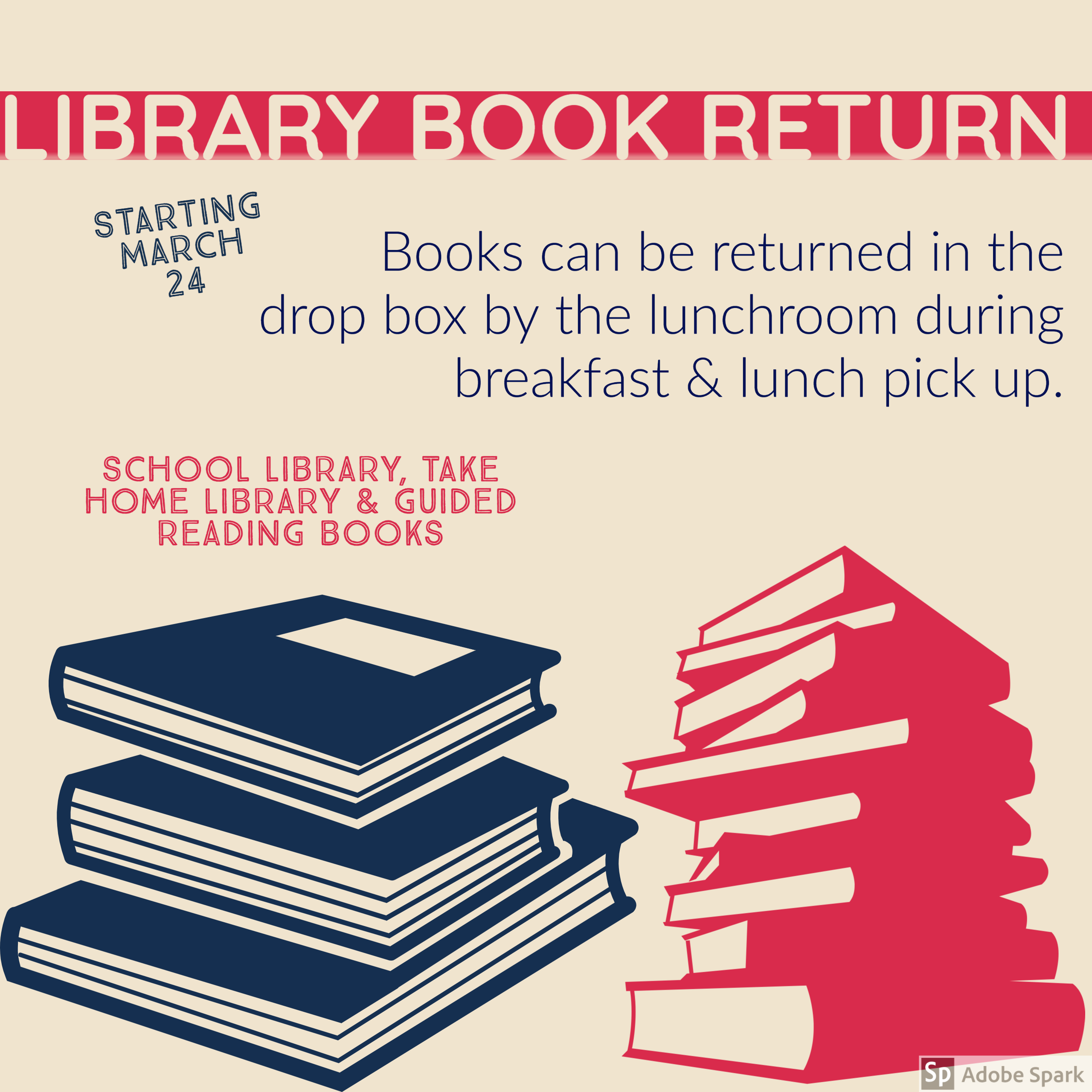 Library Book Return Notice Elementary